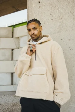 Sweat à capuche polaire zippé