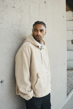 Sweat à capuche polaire zippé