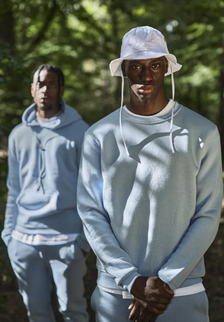 Sweat à capuche uni