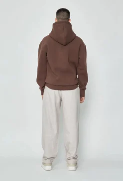 Sweat à capuche uni