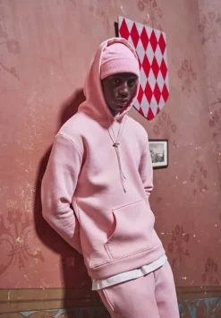Sweat à capuche uni