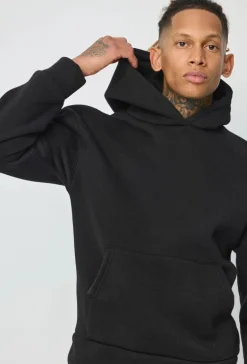 Sweat à capuche uni