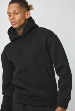 Sweat à capuche uni