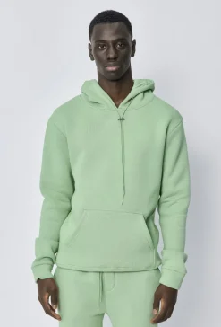 Sweat à capuche uni