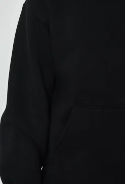 Sweat à capuche uni