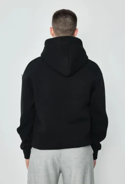 Sweat à capuche uni