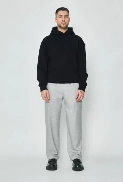 Sweat à capuche uni