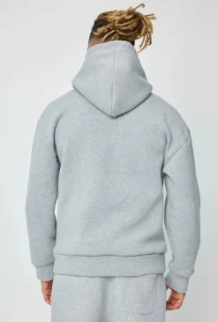 Sweat à capuche uni