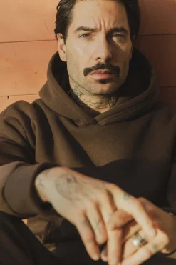 Sweat à capuche uni