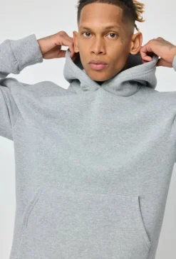 Sweat à capuche uni