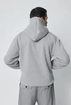 Sweat à capuche uni