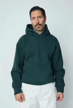 Sweat à capuche uni