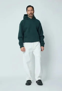 Sweat à capuche uni