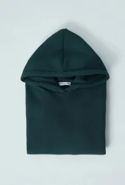 Sweat à capuche uni