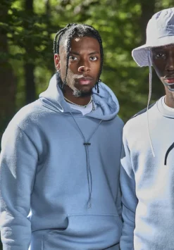 Sweat à capuche uni