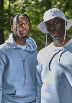 Sweat à capuche uni