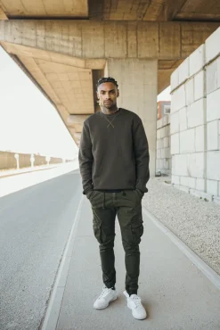 Sweat basic à col rond