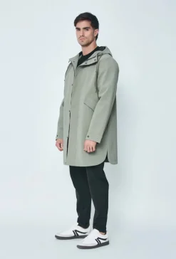 Trench mi long effet kway