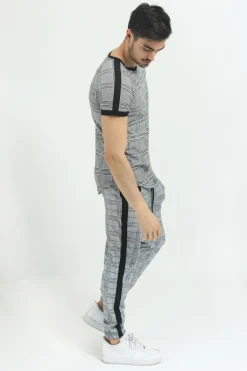 T-shirt à carreaux