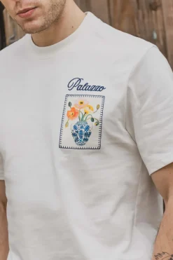 T-shirt à manches courtes avec col rond
