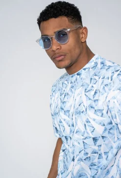 T-shirt à motif abstrait