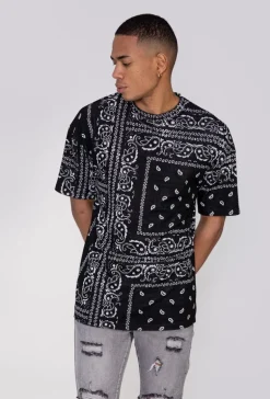 T-shirt à motif bandana