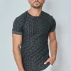 T-shirt à motif baroque