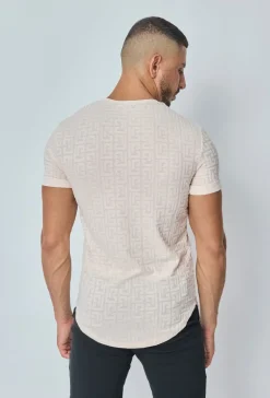T-shirt à motif baroque