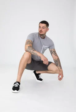 T-shirt à motif réfléchissant
