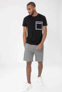 T-shirt à motif réfléchissant