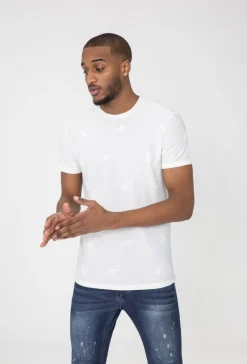 T-shirt à motifs hirondelles