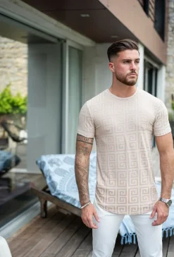 T-shirt à motifs monogramme