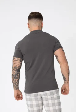 T-shirt basic col montant