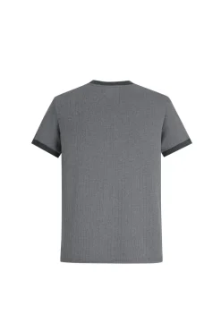 T-shirt cotelé