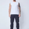 T-shirt débardeur uni pour homme