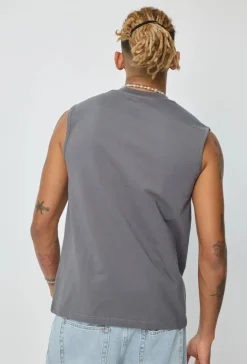 T-shirt débardeur uni pour homme