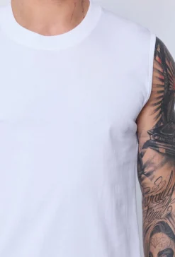 T-shirt débardeur uni pour homme