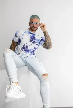 T-shirt effet peinture
