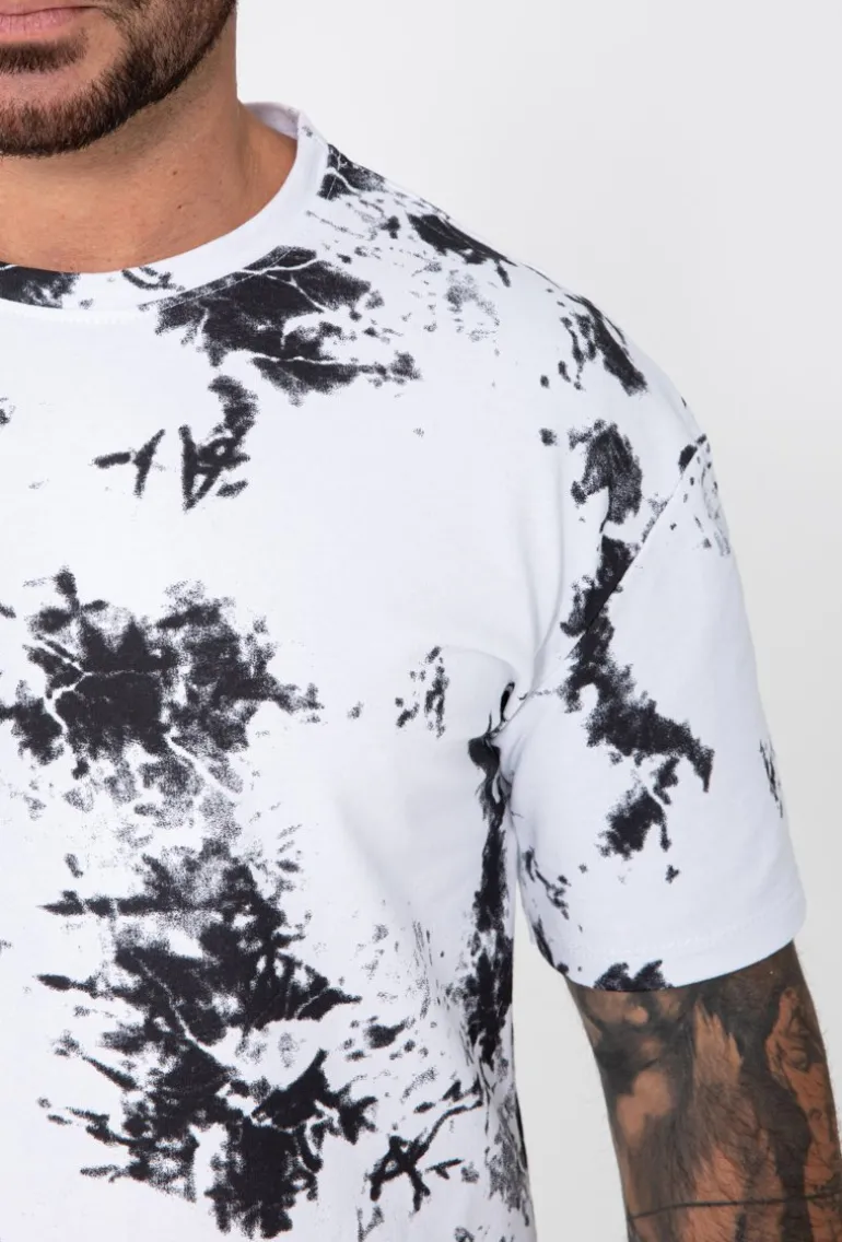 T-shirt effet peinture