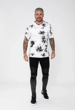 T-shirt effet peinture