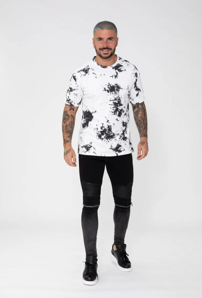 T-shirt effet peinture
