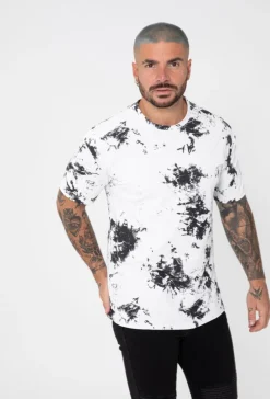 T-shirt effet peinture