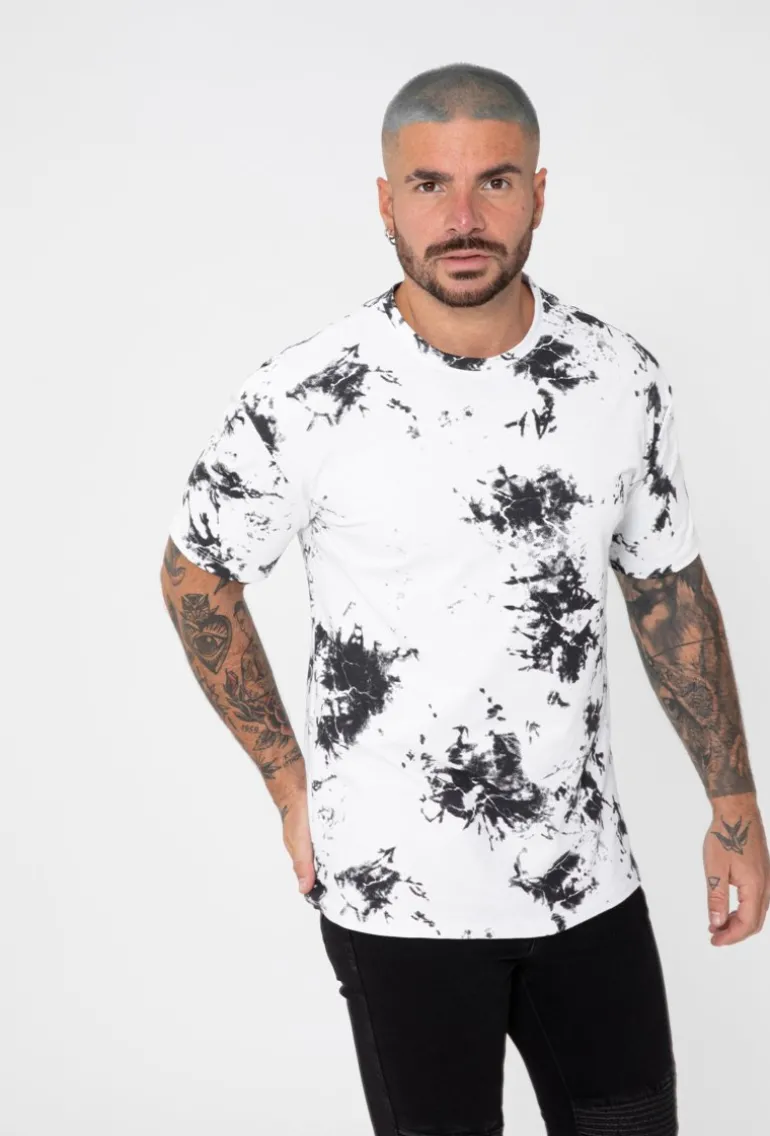 T-shirt effet peinture
