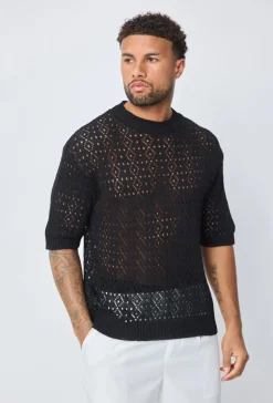 T-shirt en maille fine