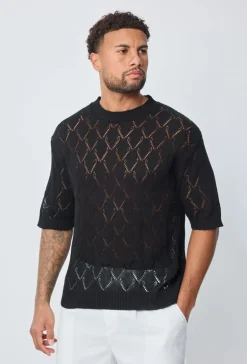 T-shirt en maille fine