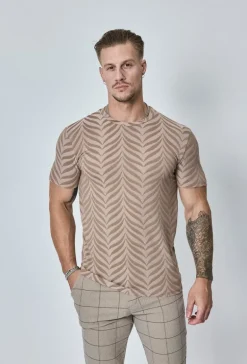 T-shirt léger à motif fleuri