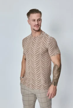 T-shirt léger à motif fleuri