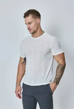 T-shirt léger à motif fleuri