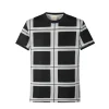 T-shirt maille à carreaux