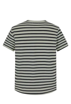 T-shirt manches courtes à rayures